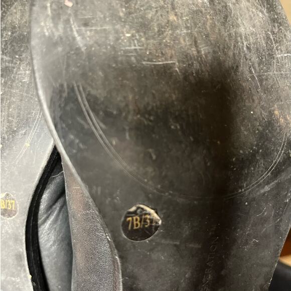 BCBG Judie Black Leather Riding Boot Size 7 - Picture 8 of 10